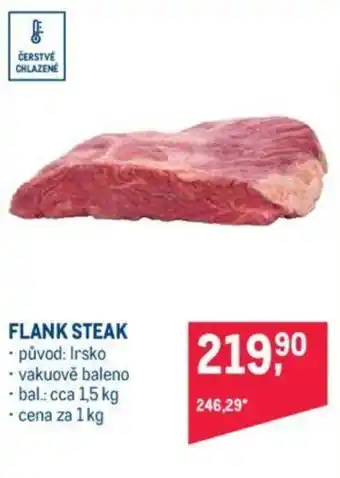 Makro FLANK STEAK nabídka