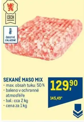 Makro SEKANÉ MASO MIX nabídka