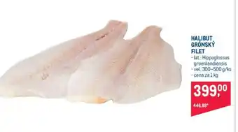HALIBUT GRÓNSKÝ FILET