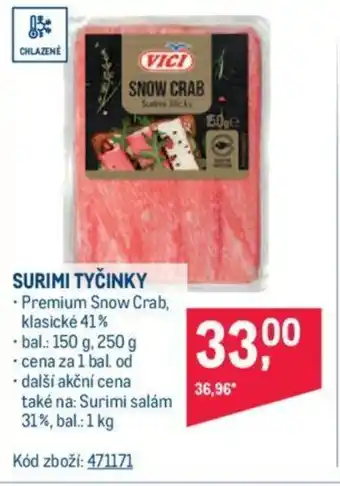 SURIMI TYČINKY