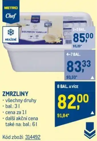 Makro ZMRZLINY nabídka