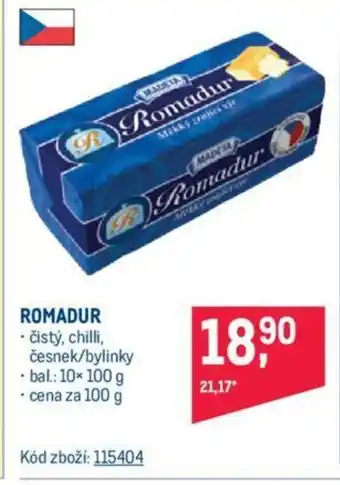 Makro ROMADUR nabídka