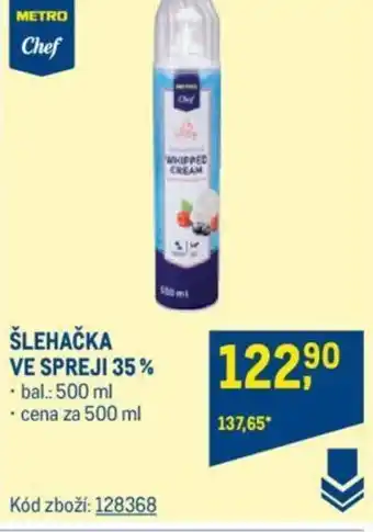 Makro ŠLEHAČKA VE SPREJI 35% nabídka