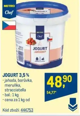 Makro JOGURT 3,5% nabídka