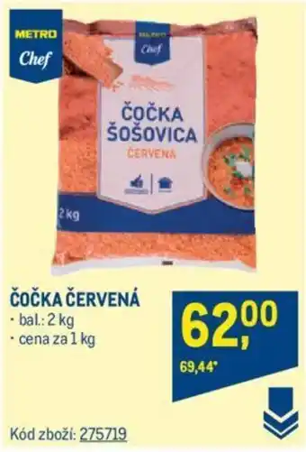 Makro ČOČKA ČERVENÁ nabídka