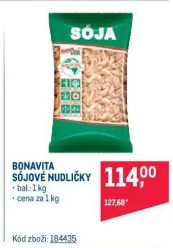 Makro BONAVITA SÓJOVÉ NUDLIČKY nabídka