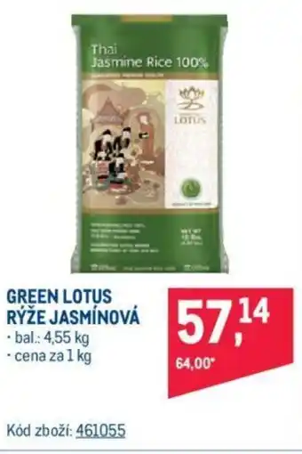 Makro GREEN LOTUS RÝŽE JASMÍNOVÁ nabídka