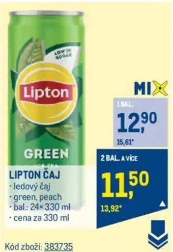 Makro LIPTON ČAJ nabídka