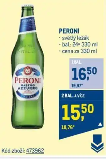 Makro PERONI nabídka