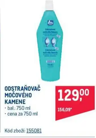 Makro ODSTRAŇOVAČ MOCOVEHO KAMENE nabídka