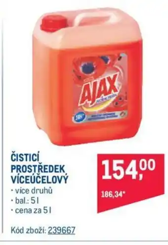 Makro ČISTICÍ PROSTŘEDEK VÍCEÚČELOVÝ nabídka