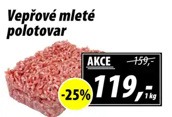 ZEMAN Vepřové mleté polotovar nabídka