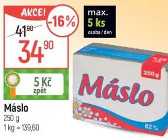 Globus Máslo nabídka