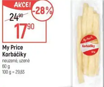 Globus My Price Korbáčiky nabídka