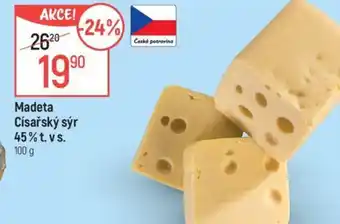 Globus Madeta Císařský sýr 45% t. vs. nabídka