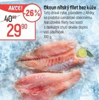 Globus Okoun nilský filet bez kůže nabídka