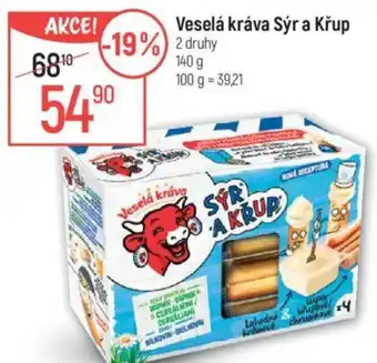 Veselá kráva Sýr a Křup