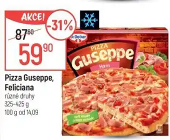 Globus Pizza Guseppe, Feliciana nabídka