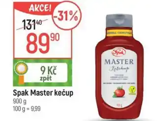 Globus Spak Master kečup nabídka