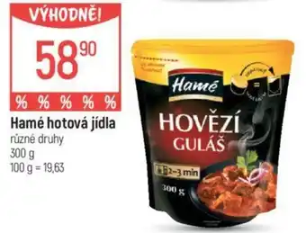 Globus Hamé hotová jídla nabídka