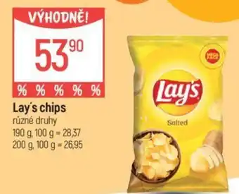 Globus Lay's chips nabídka