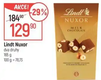 Globus Lindt Nuxor nabídka