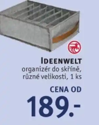 Rossmann IDEENWELT organizér do skříně, různé velikosti, 1 ks nabídka