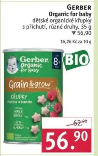 Rossmann GERBER Organic for baby nabídka