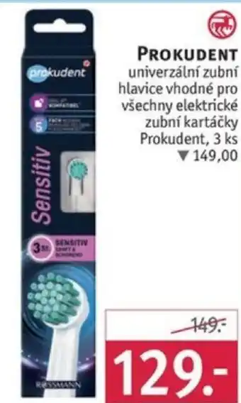 Rossmann PROKUDENT univerzální zubní hlavice vhodné pro všechny elektrické nabídka
