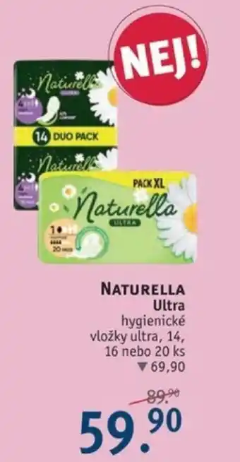 Rossmann NATURELLA Ultra hygienické nabídka