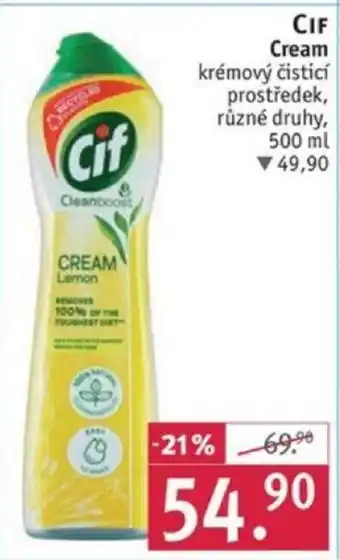 Rossmann CIF Cream krémový čisticí prostředek nabídka