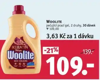 Rossmann Woolite pečující prací gel nabídka