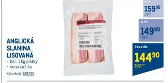 Makro ANGLICKÁ SLANINA LISOVANÁ nabídka