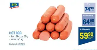 Makro HOT DOG nabídka