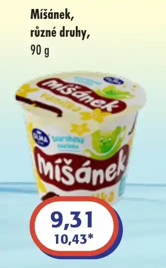 Míšánek, různé druhy, 90 g