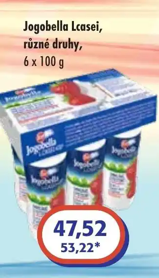 ČEPOS Jogobella Lcasei, různé druhy, 6 x 100 g nabídka