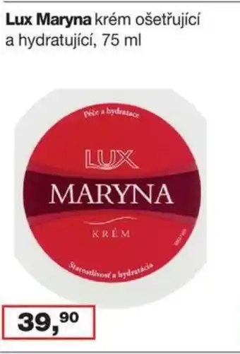 Ráj drogerie Lux Maryna krém ošetřující a hydratující, 75 ml nabídka