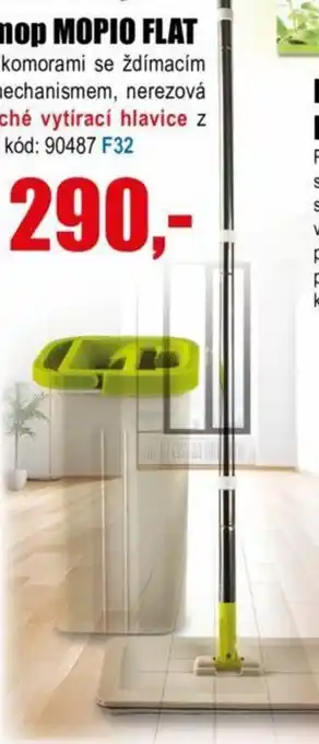 EVA Plochý mop MOPIO FLAT nabídka