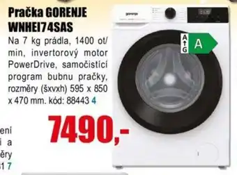 EVA Pračka GORENJE WNHEI74SAS nabídka