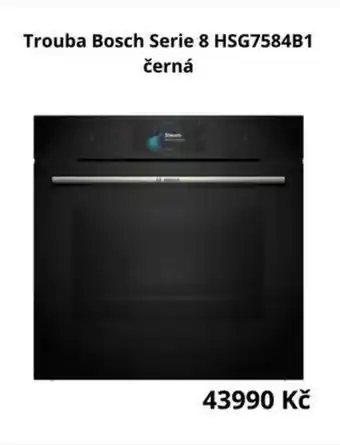Datart Trouba Bosch Serie 8 HSG7584B1 černá nabídka
