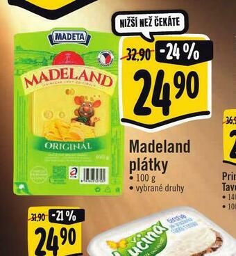 Albert Madeland plátky nabídka