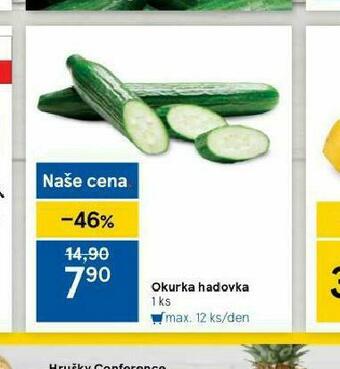 Tesco Okurka hadovka nabídka