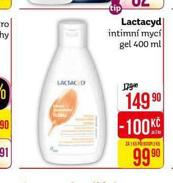 Teta Lactacyd intimní mycí gel nabídka