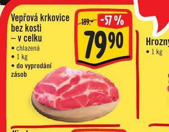 Jip Vepřová krkovice bez kosti nabídka