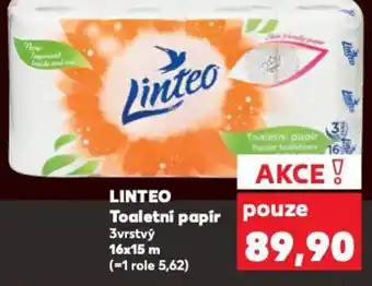 Kaufland LINTEO Toaletni papir nabídka