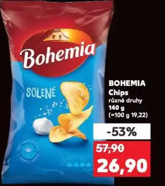 Kaufland BOHEMIA Chips nabídka