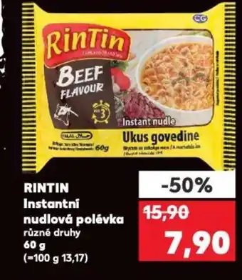 Kaufland RINTIN Instantni nudlová polévka nabídka
