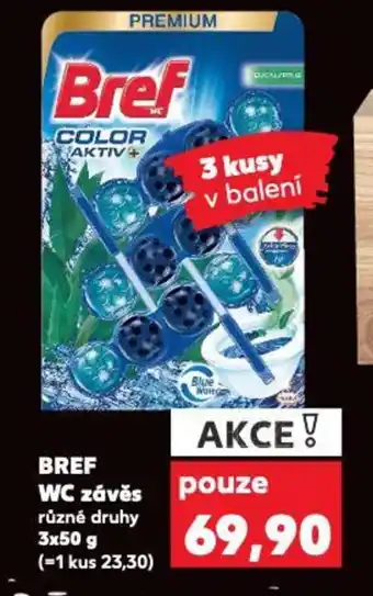 Kaufland BREF WC závěs nabídka
