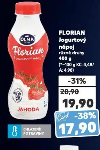 Kaufland FLORIAN Jogurtový nápoj nabídka