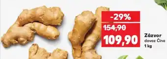 Kaufland Zázvor nabídka